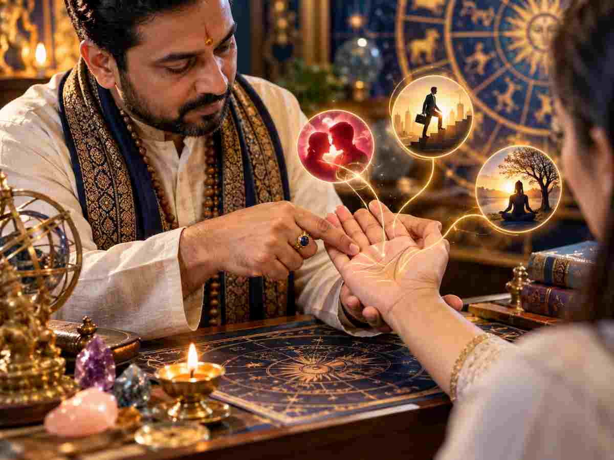 Shubham Astrologer Palmistry Reading for Love Career and Life